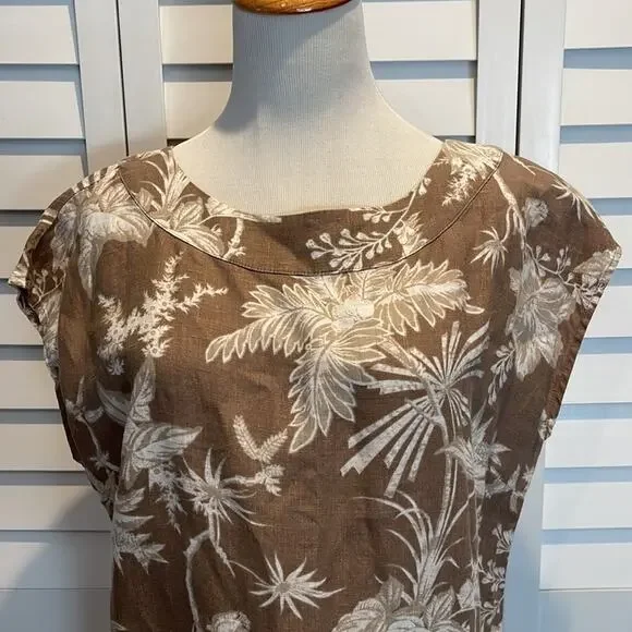 J.Jill Linen Dress in EUC - Picture 2 of 5